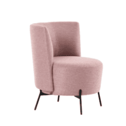 Fauteuil Bolero, pieds métal, RO718 - Mobitec galerie alréenne auray 56