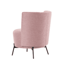 Fauteuil Bolero, pieds métal, RO718 - Mobitec galerie alréenne auray 56