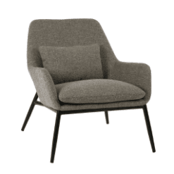 Fauteuil HAILEY, sable - Pomax galerie alréenne auray 56