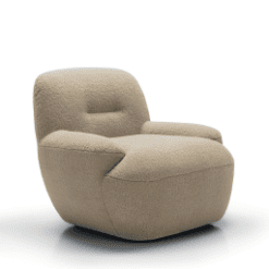 Fauteuil Uma, beige - Sits galerie alréenne auray 56