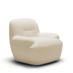 Fauteuil Uma, cream - Sits galerie alréenne auray 56