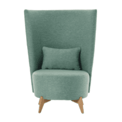 Grand Fauteuil Bolero, pieds bois, RO319 - Mobitec galerie alréenne auray 56