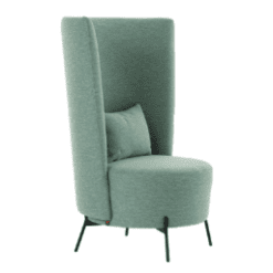 Grand Fauteuil Bolero, pieds métal, RO919 - Mobitec galerie alréenne auray 56