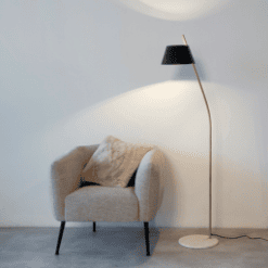 Lampe KUKUI, noir / photo - Pomax galerie alréenne auray 56