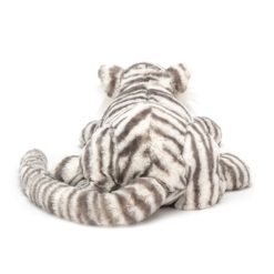 Peluche tigre blanc couché - Jellycat galerie alréenne auray 56