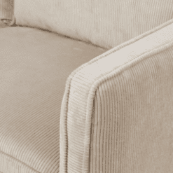 Canapé Cléo 2 places, beige, velours côtelé - Zago galerie alréenne auray 56