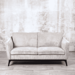 Canapé Cléo 2 places, beige, velours côtelé, photo - Zago galerie alréenne auray 56