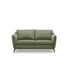Canapé Cléo 2 places, vert sapin, velours côtelé - Zago galerie alréenne auray 56