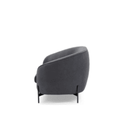 canapé moon 2 places anthracite - Zago galerie alréenne auray 56