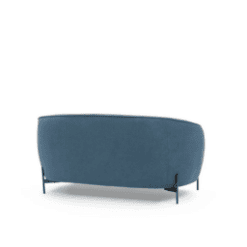 canapé moon 2 places anthracite - Zago galerie alréenne auray 56