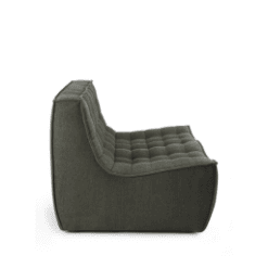 Canapé N701 kaki 2 places - Ethnicraft galerie alréenne auray 56