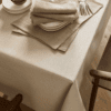 Photo nappe sur table Palace : uni beige