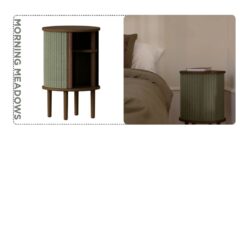 table d'appoint chêne noir